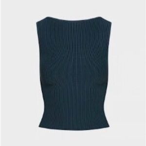 Babaton Sculpt Knit Open Back Tank